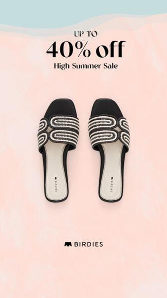 slides, sandals, slip on shoes, flat sandals, summer shoes, sale promotion, minimalist, calm, fresh, pastel, blue, summer sale